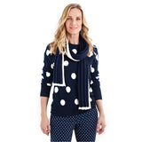 POLKA DOT SWEATER