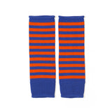 STRIPED CASHMERE COTTON WRISTWARMERS
