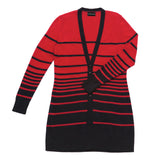 GRADUATED STRIPE CARDIGAN