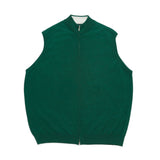 TWO TONE DOUBLE ZIP VEST