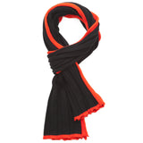 RIBBED TIPPED SCARF