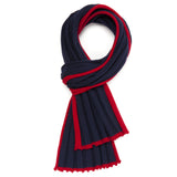 RIBBED TIPPED SCARF