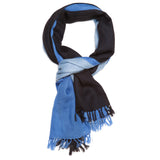 THREE COLOR SHADED OMBRE SCARF