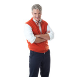 TWO TONE DOUBLE ZIP VEST