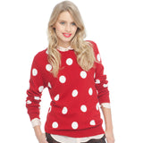 POLKA DOT SWEATER