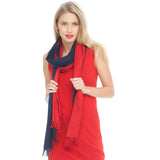 OMBRE TWO SHADED COLOR SCARF