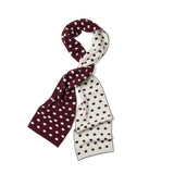 Doubleface Polka Dot Scarf