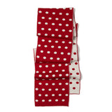 Doubleface Polka Dot Scarf