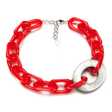 RESIN BICYCLE NECKLACE