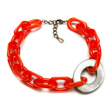 RESIN BICYCLE NECKLACE