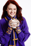 RIBBED TIPPED SCARF