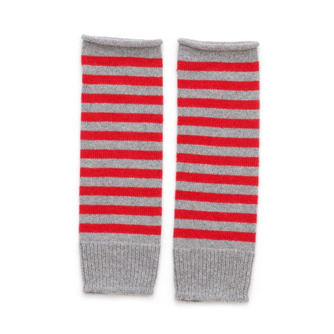 STRIPED WRISTWARMERS