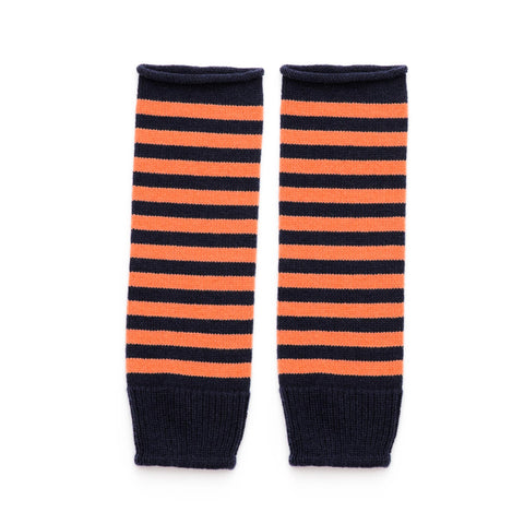 STRIPED WRISTWARMERS