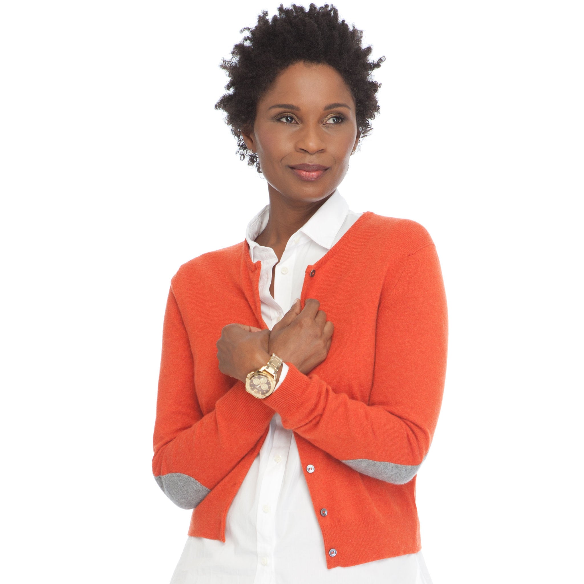 Patch cardigan clearance