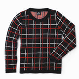 Neo-Plaid Sweater