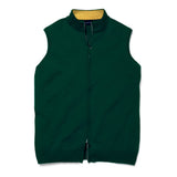 TWO TONE DOUBLE ZIP VEST